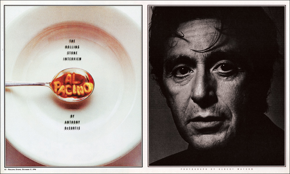 Doble-página de la revista Rolling Stone